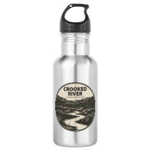 Crooked River National Grassland Oregon Fluss Edelstahlflasche