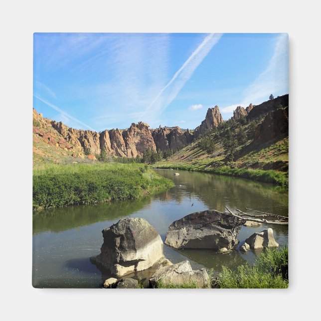 Crooked River, OR Magnet (Vorne)