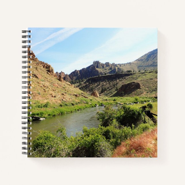 Crooked River, OR Notizbuch (Vorderseite)