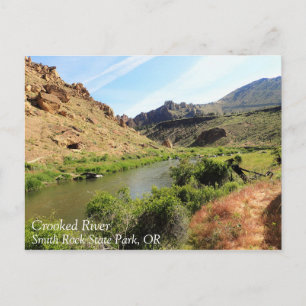 Crooked River, Oregon Postkarte