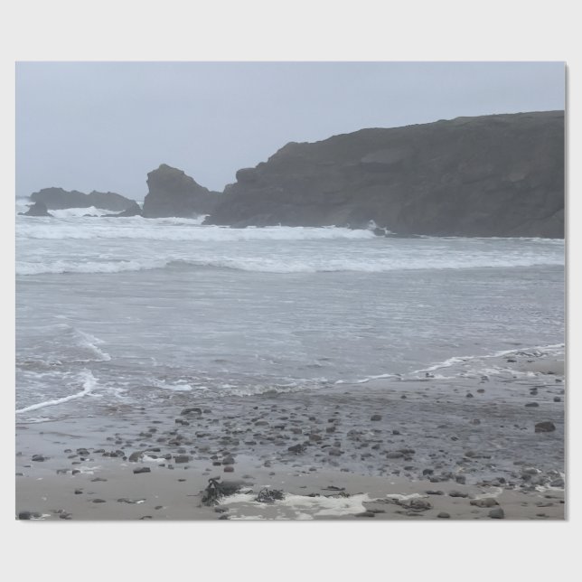 Crooklets Strand  Geschenkpapier (Flach)