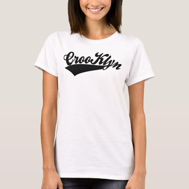 CROOKLYN Druck T-Shirt (Vorderseite)