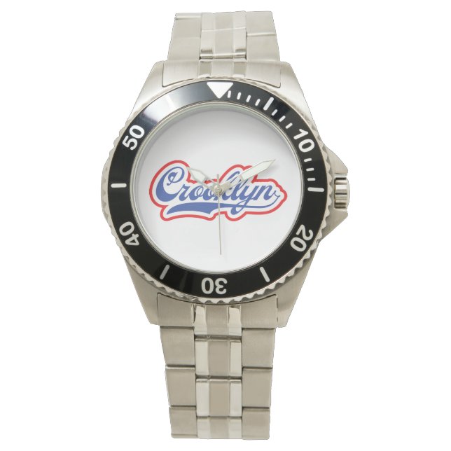 Crooklyn, NYC Armbanduhr (Vorderseite)