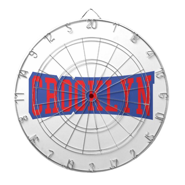 CROOKLYN, NYC DARTSCHEIBE (vorne)