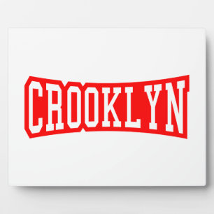 CROOKLYN, NYC FOTOPLATTE