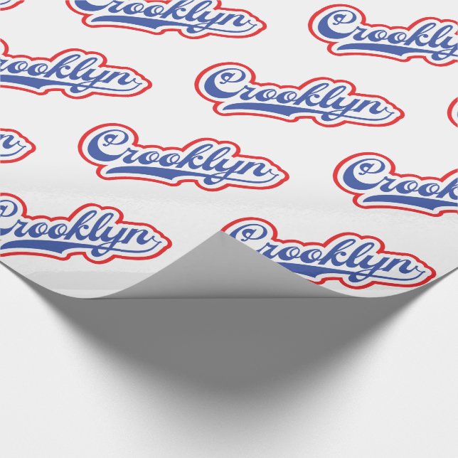 Crooklyn, NYC Geschenkpapier (Ecke)