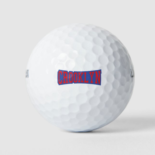 CROOKLYN, NYC GOLFBALL (Vorderseite)