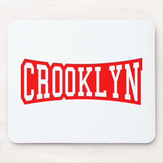 CROOKLYN, NYC MOUSEPAD (Vorne)