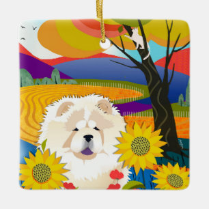 CROP Chow Ornament