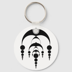 Crop Circle 6 (hell) Schlüsselanhänger