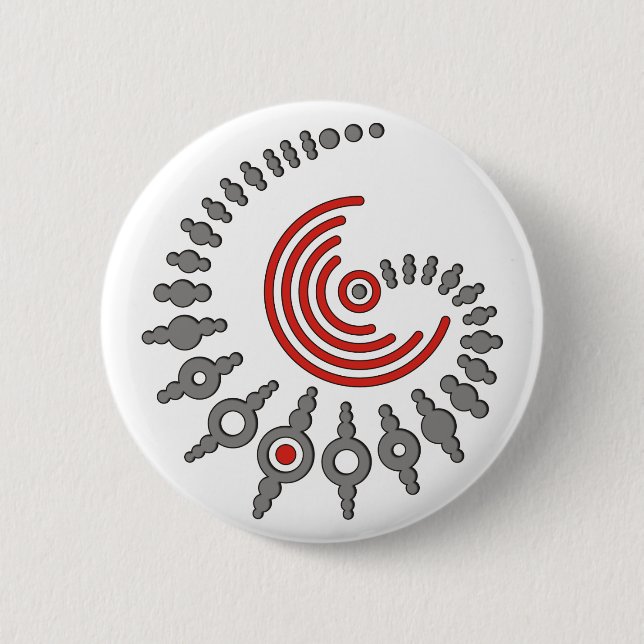 crop circle I Button (Vorderseite)