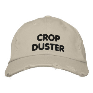 Crop Duster - lustiges Laufen Bestickte Kappe