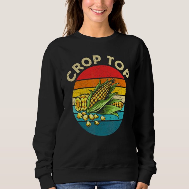 Crop-Top-Maisbauer   Mais Sweatshirt (Vorderseite)