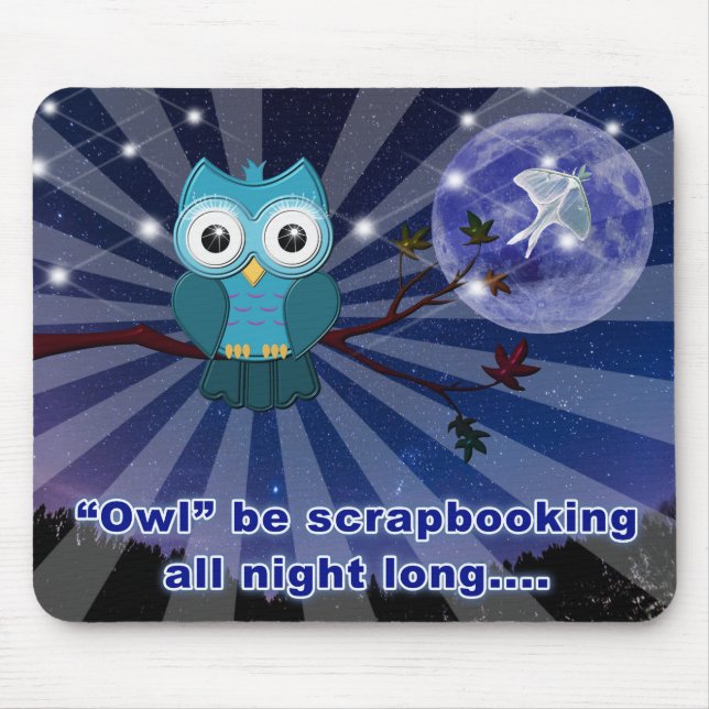 Cropper Scrapbook Bastler Mousepad (Vorne)