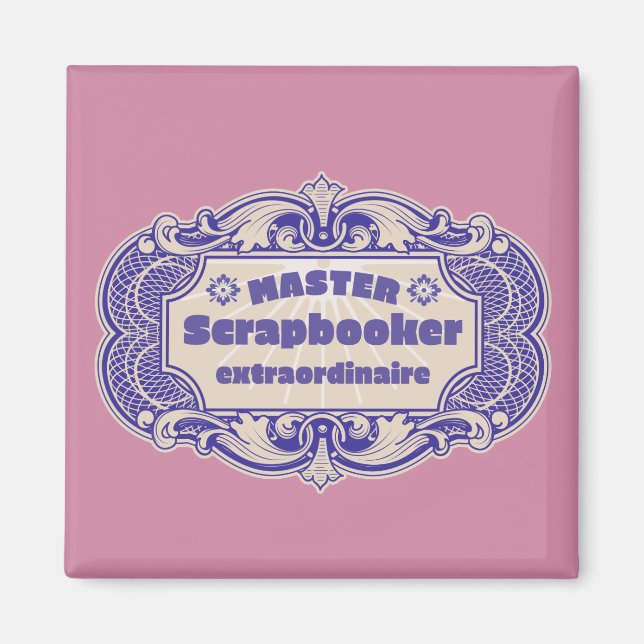 Cropper Scrapbook Crafter Magnet (Vorne)