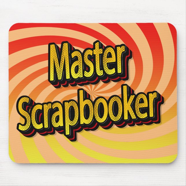 Cropper Scrapbook Crafter  Mousepad (Vorne)