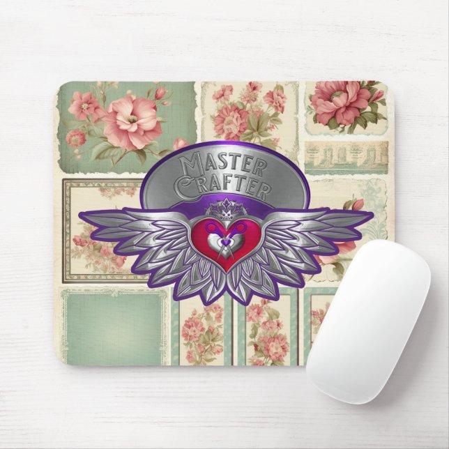 Cropper Scrapbook Crafter  Mousepad (Mit Mouse)