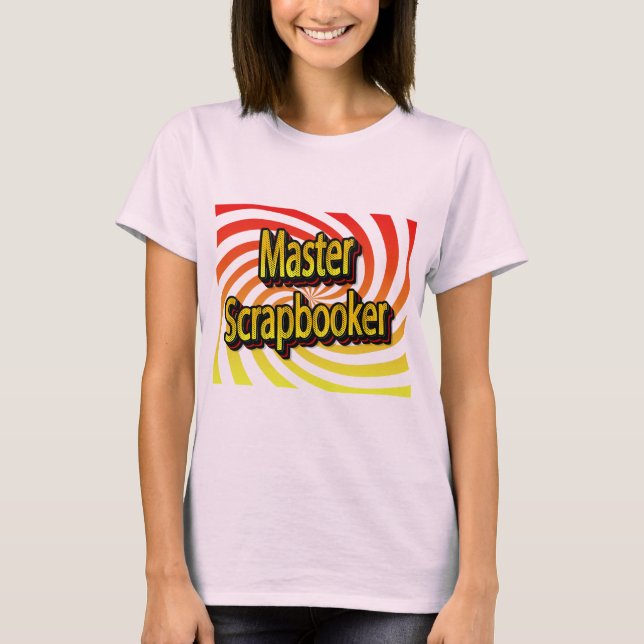 Cropper Scrapbook Crafter  T-Shirt (Vorderseite)