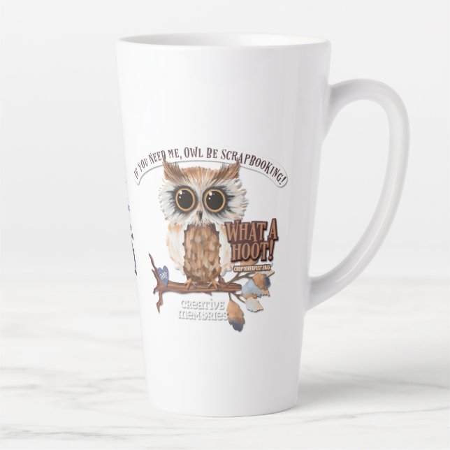 Croptoberfest 2023 Lg Latte Tasse Personalisiert (Rechts)