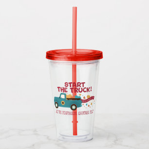 CROPTOBERFEST 2024 Tumbler - Starten Sie den LKW Acryltrinkbecher