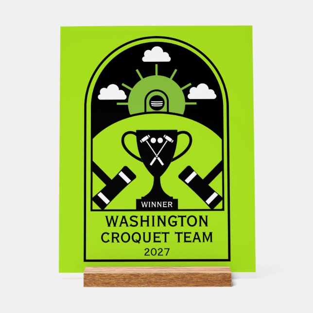 Croquet de pelouse (Recto)