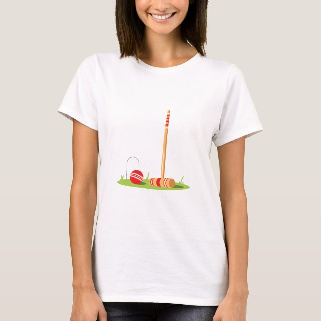 Croquet Game T-Shirt (Vorderseite)