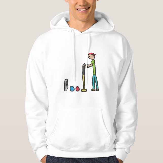 Croquet Hoodie (Vorderseite)