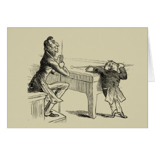 Croquis au crayon de deux hommes jouant au billard