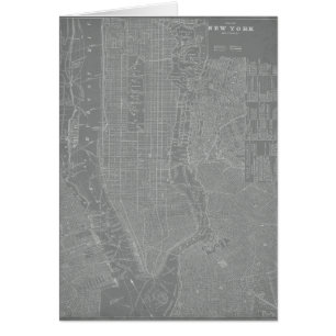Croquis de carte de New York City