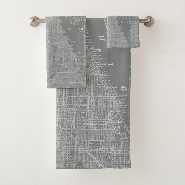 Croquis de Chicago City Map (En situation)