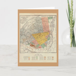Croquis de sondage Adirondack - Carte Verplanck Co