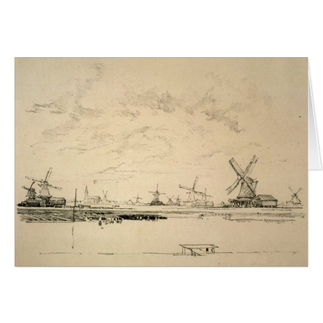 Croquis des cartes Windmills (Devant horizontal)