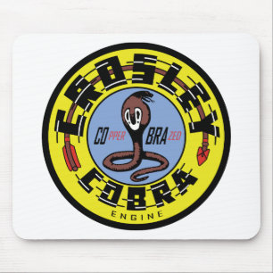 Crosley Cobra Motor altes Schild Nachbildung Mousepad