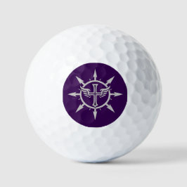 "Cross and Wings Emblem" Golfbälle