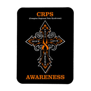 Cross/Awareness.. CRPS Magnet