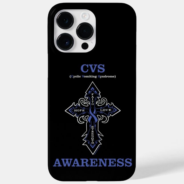 Cross/Awareness..CVS Case-Mate iPhone 14 Pro Max Hülle (Rückseite)