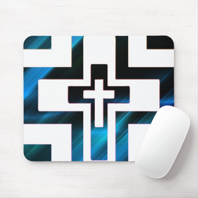 Cross Black Dark Mousepad (Mit Mouse)