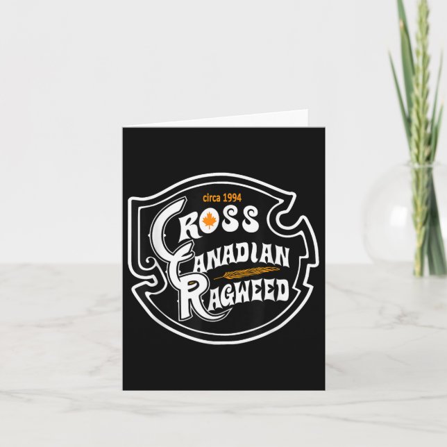 Cross Canadian Ragweed Karte (Vorderseite)