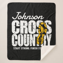 Cross Country ADT TEXT Runner, der Team Player läu