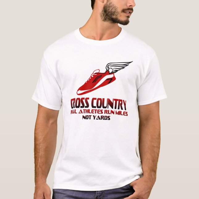 Cross Country-Betrieb T-Shirt (Vorderseite)