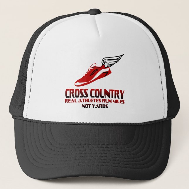 Cross Country-Betrieb Truckerkappe (Vorderseite)