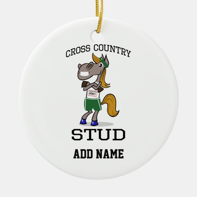 Cross Country-Bolzen Keramikornament (Vorne)