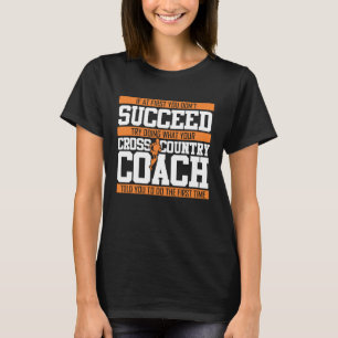 Cross Country Coach Läufer für Damen und Herren Ki T-Shirt