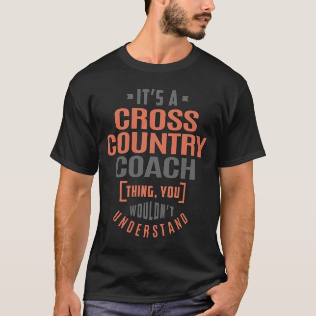 Cross Country Coach T-Shirt (Vorderseite)