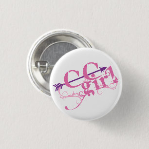 Cross Country Girl Button