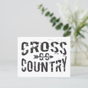 Cross Country mit Postcard Postkarte