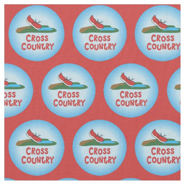 Cross Country Running Stoff (Nahaufnahme)