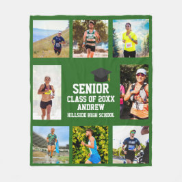 Cross Country Senior Night Graduation XC Grad Fleecedecke