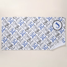 Cross Country XC Laufen Monogram Blue Beach Toaste