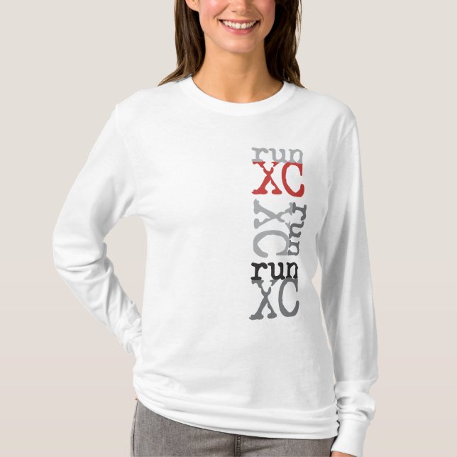 Cross Countrylauf XC T-Shirt (Vorderseite)